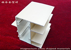 Magnesium alloy shaped materials